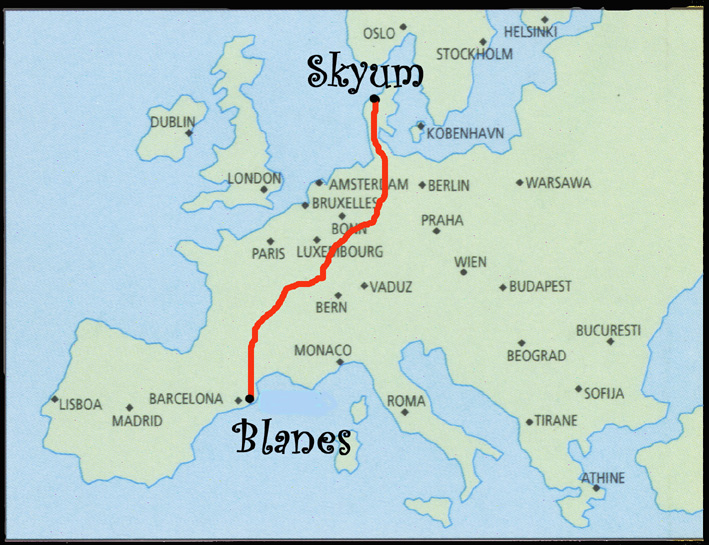 Skyum-Blanes 2200 km